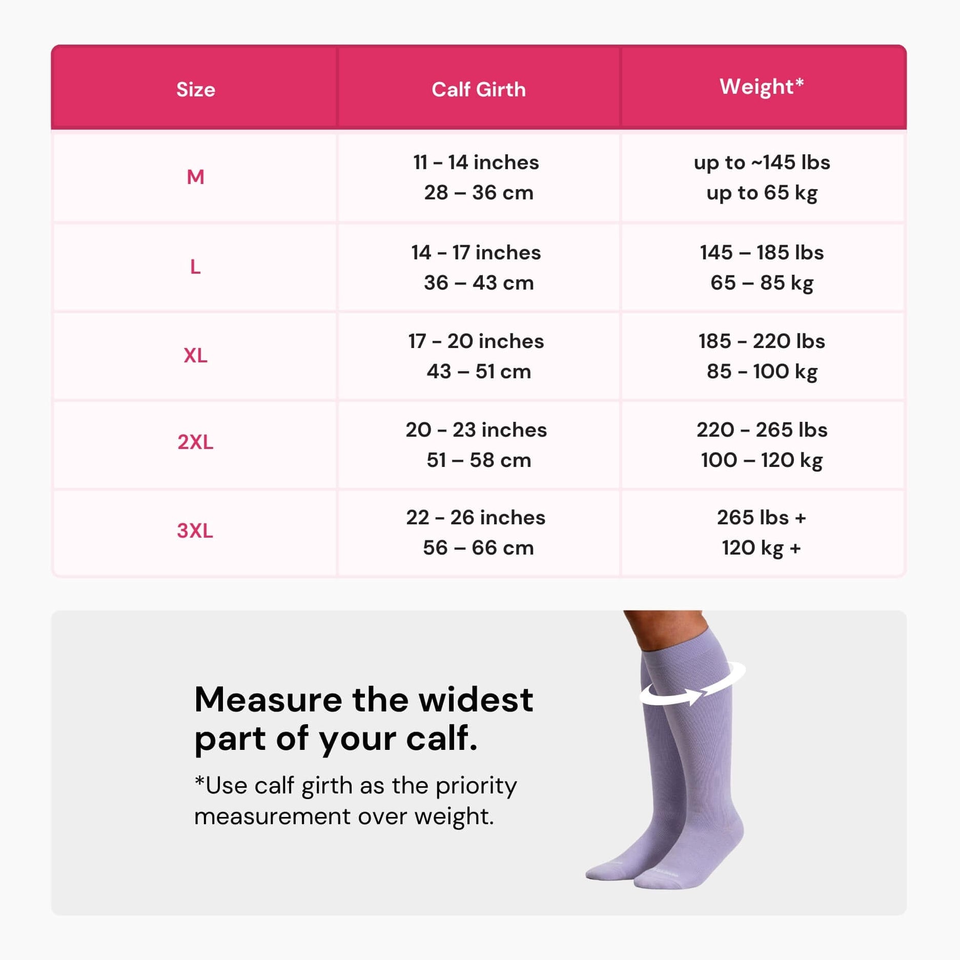 Bamboo Wide Compression Socks (Pastels)
